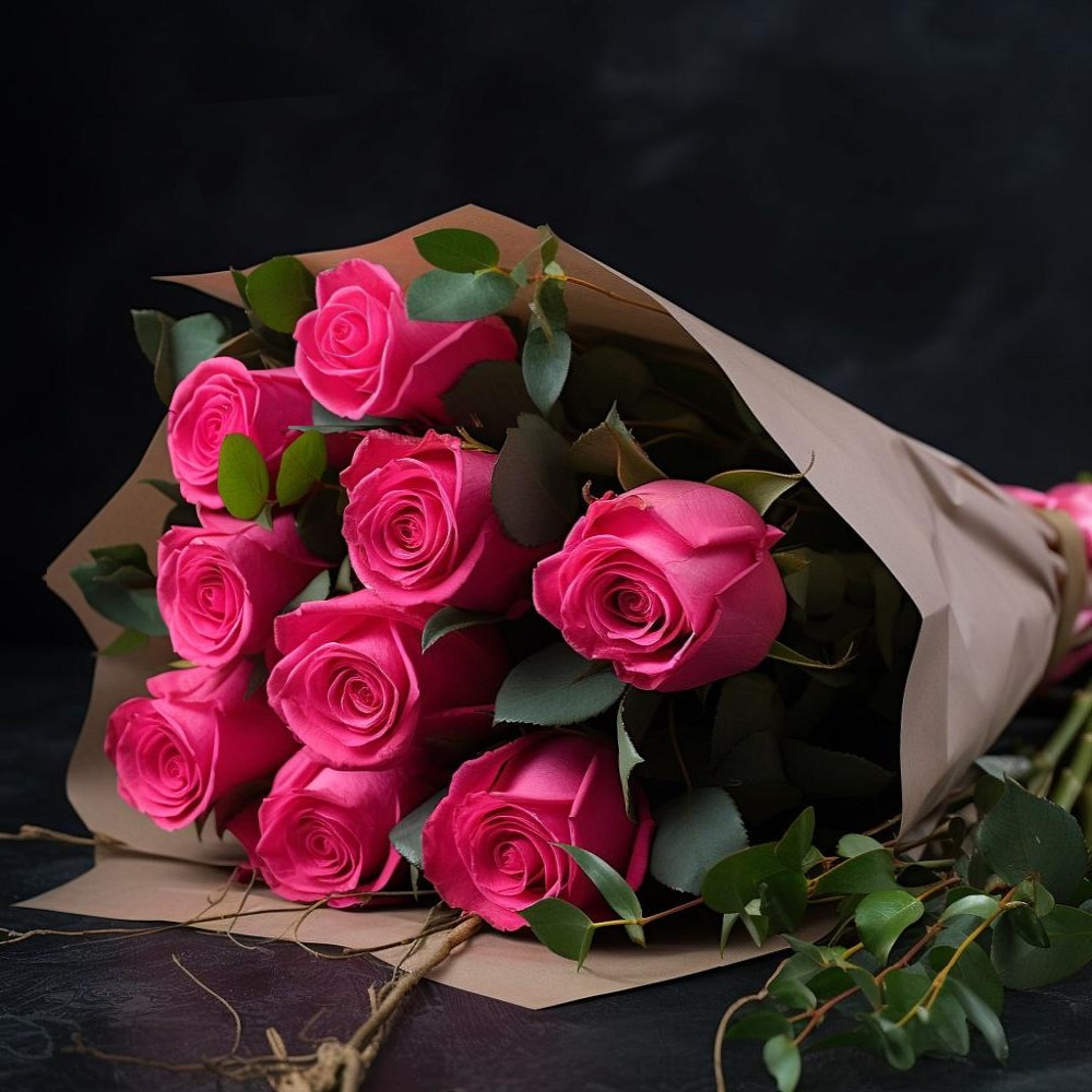 Букет цветов из: Розы в Кагальницкой