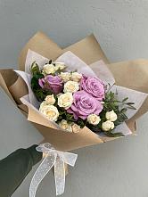 Букет цветов из:  Розы в Кагальницкой