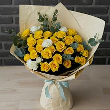 Букет цветов из:  Розы #REPLACE_PRED# Кагальницкой