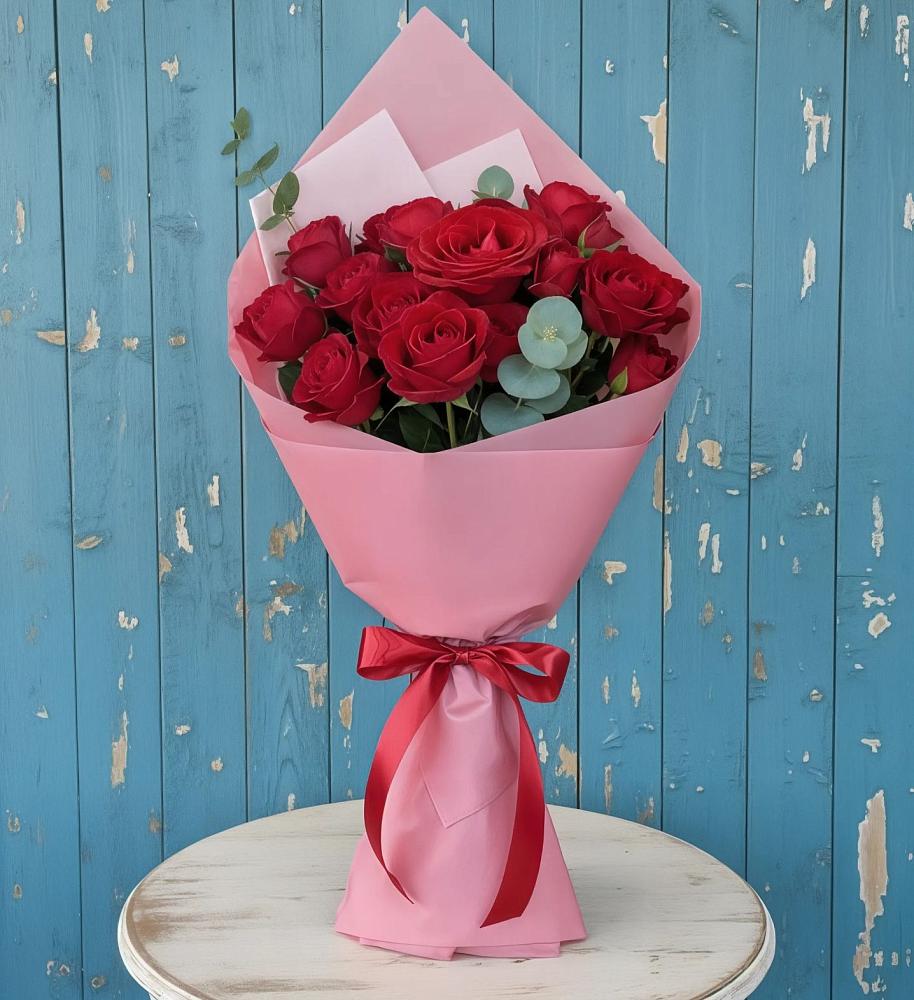 Букет цветов из: Розы в Кагальницкой