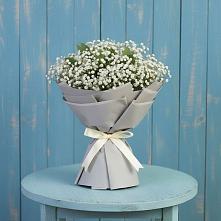 Букет цветов из:  Гипсофила в Кагальницкой