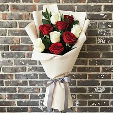 Букет цветов из:  Розы в Кагальницкой