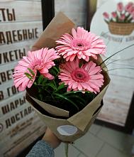 Букет цветов из:  Герберы в Кагальницкой