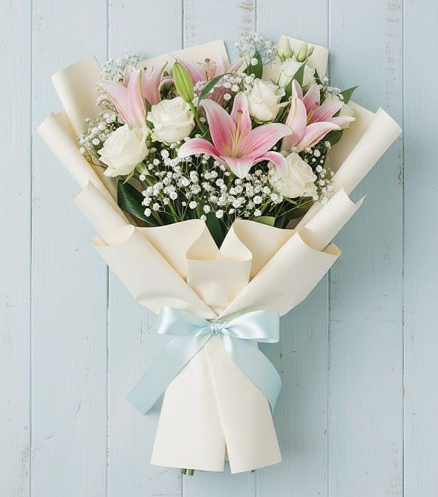 Букет цветов из: Лилии в Кагальницкой