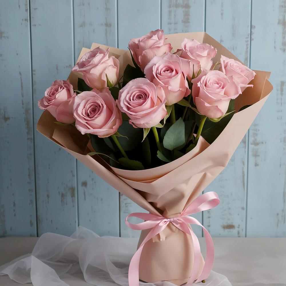 Букет цветов из: Розы в Кагальницкой