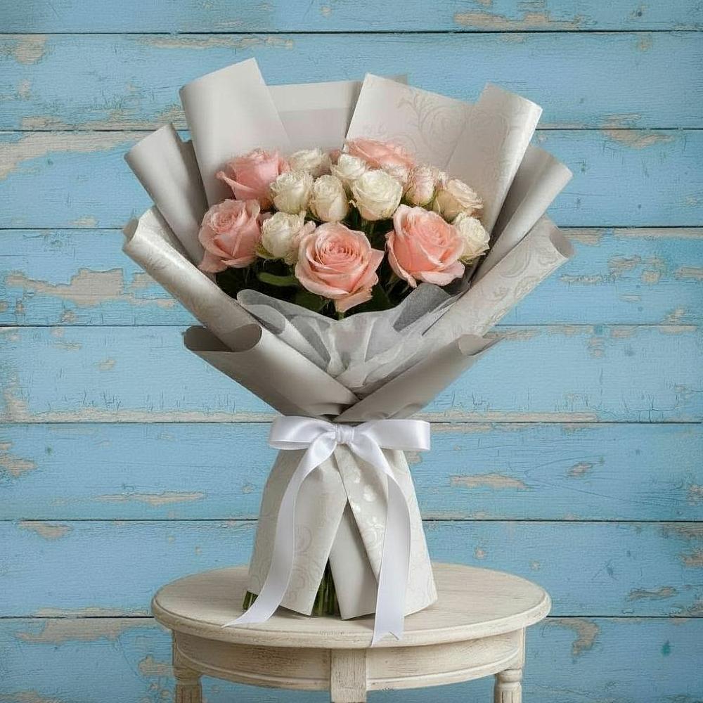 Букет цветов из: Розы в Кагальницкой