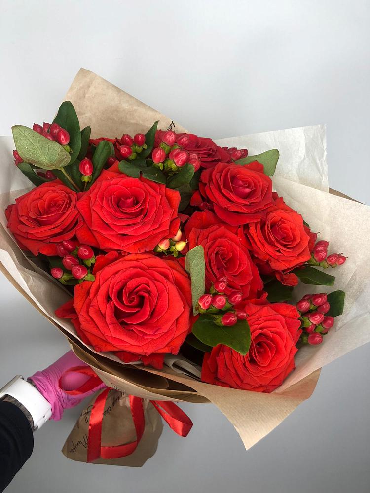 Букет цветов из: Розы в Кагальницкой