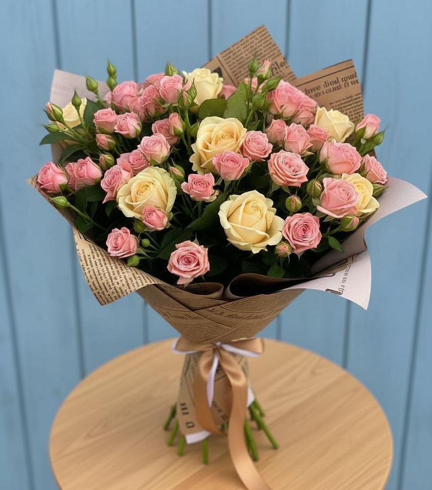 Букет цветов из: Розы в Кагальницкой