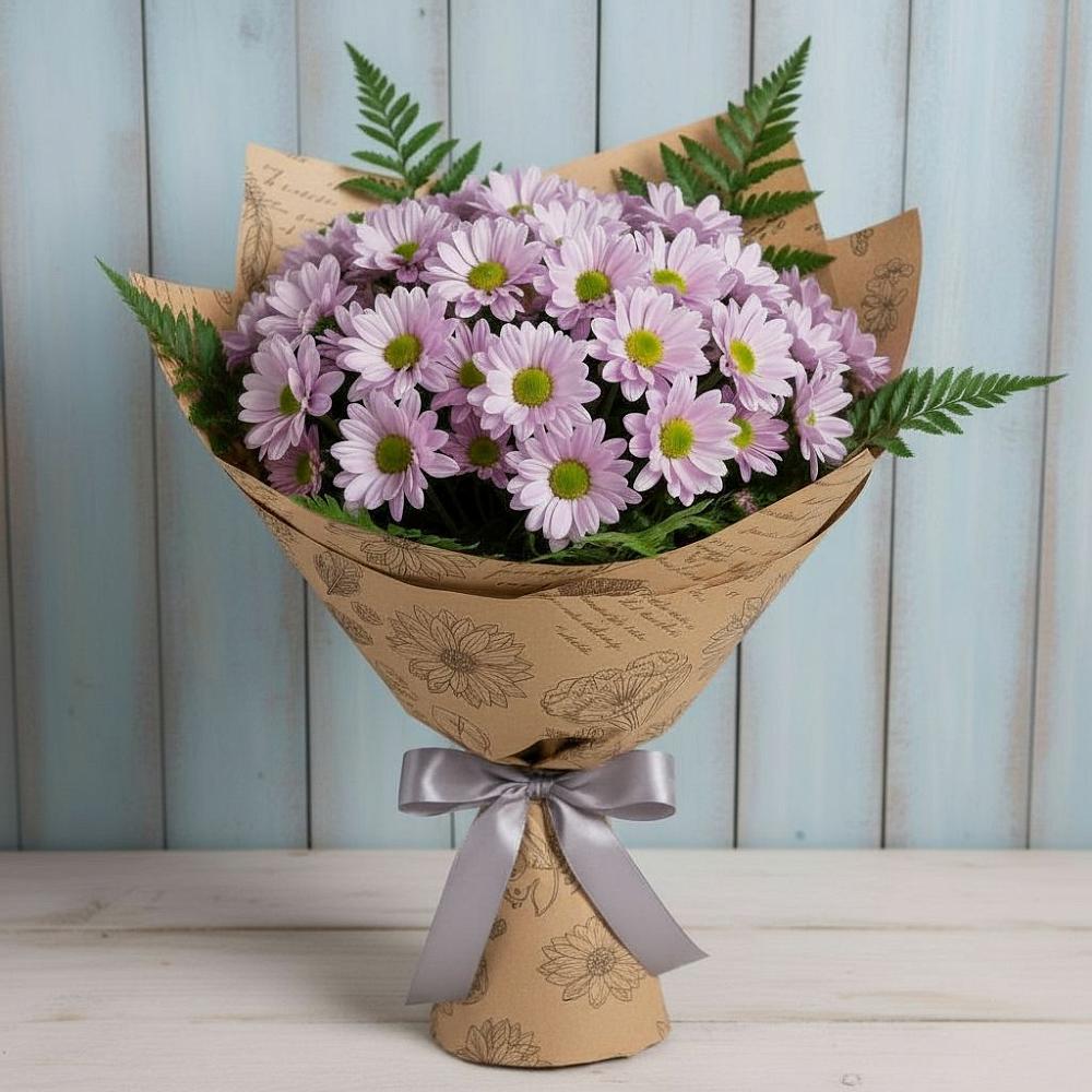 Букет цветов из: Хризантемы в Кагальницкой