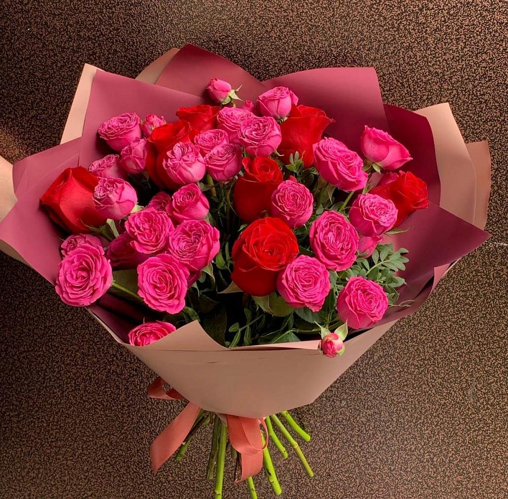 Букет В объятьях нежности в Кагальницкой