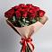 Букет 15 Красных роз Эдлесс Лав в Кагальницкой