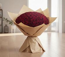 Букет 101 Красная роза в Кагальницкой