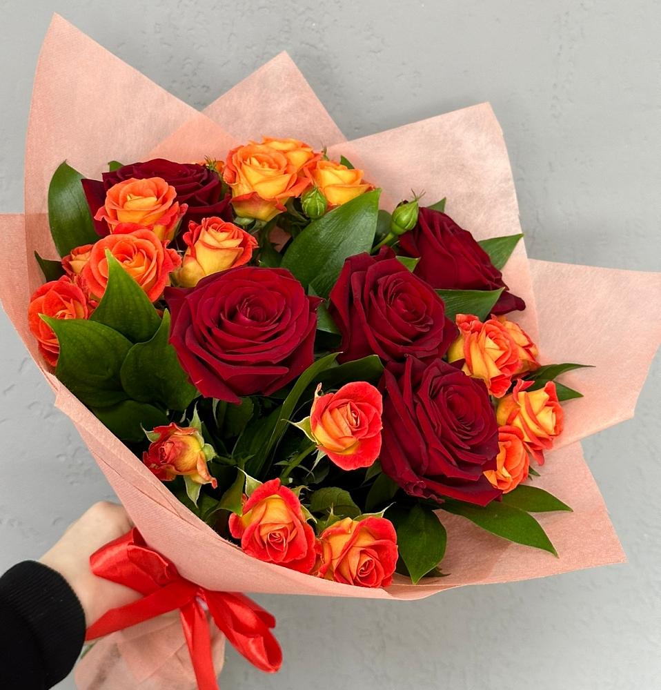 Букет Любовь и восторг в Кагальницкой