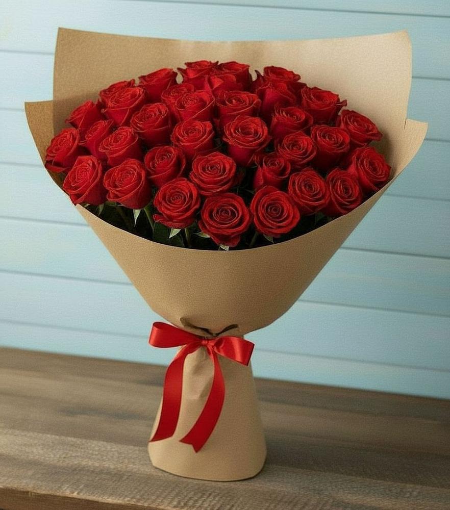 Букет Красные розы Милано в Кагальницкой