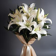 Букет цветов из:  Лилии #REPLACE_PRED# Кагальницкой