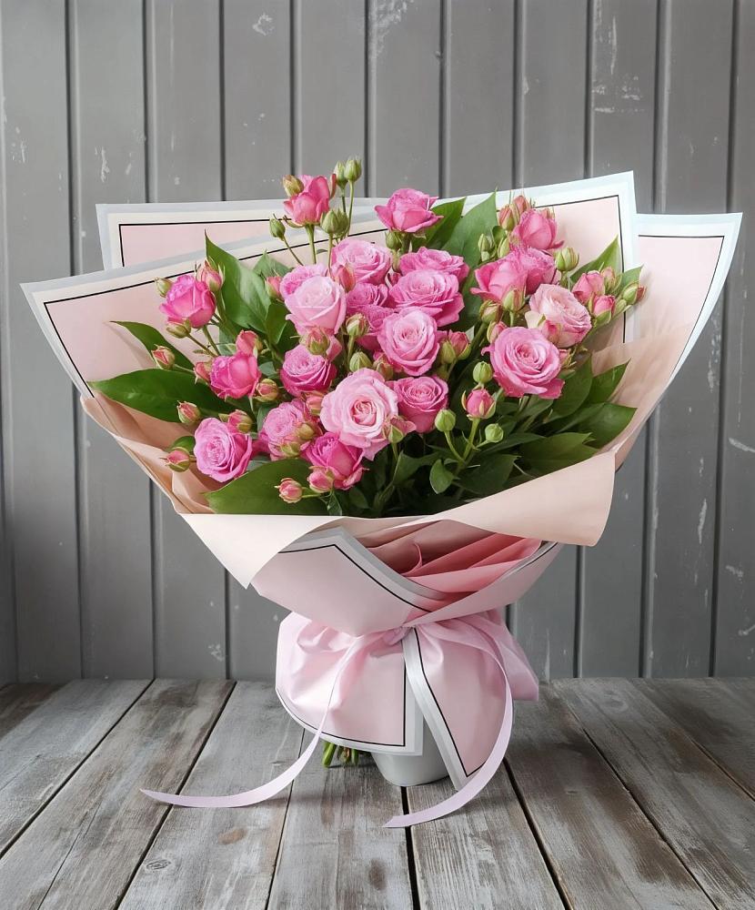 Букет Розовый кустик в Кагальницкой