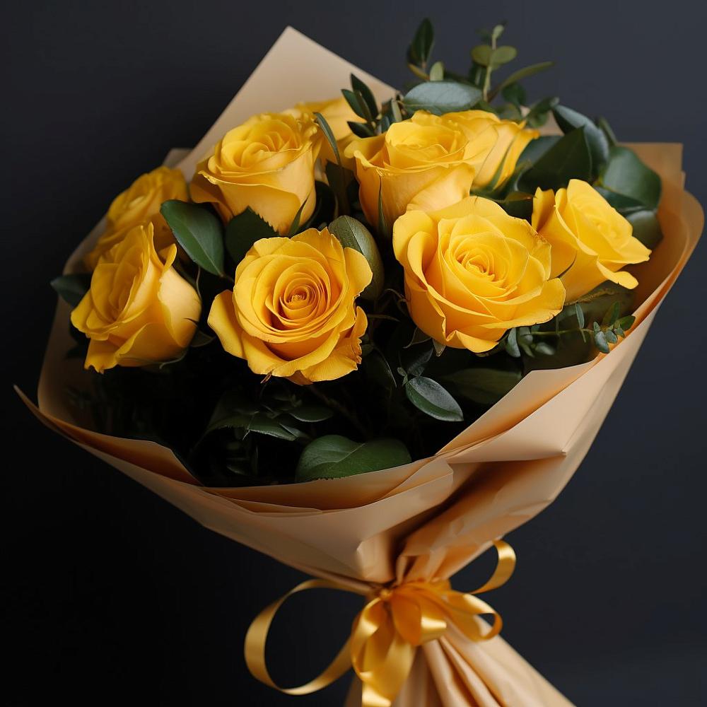 Букет цветов из: Розы в Кагальницкой