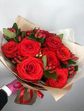 Букет цветов из:  Розы в Кагальницкой