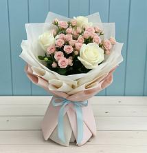 Букет цветов из:  Розы в Кагальницкой