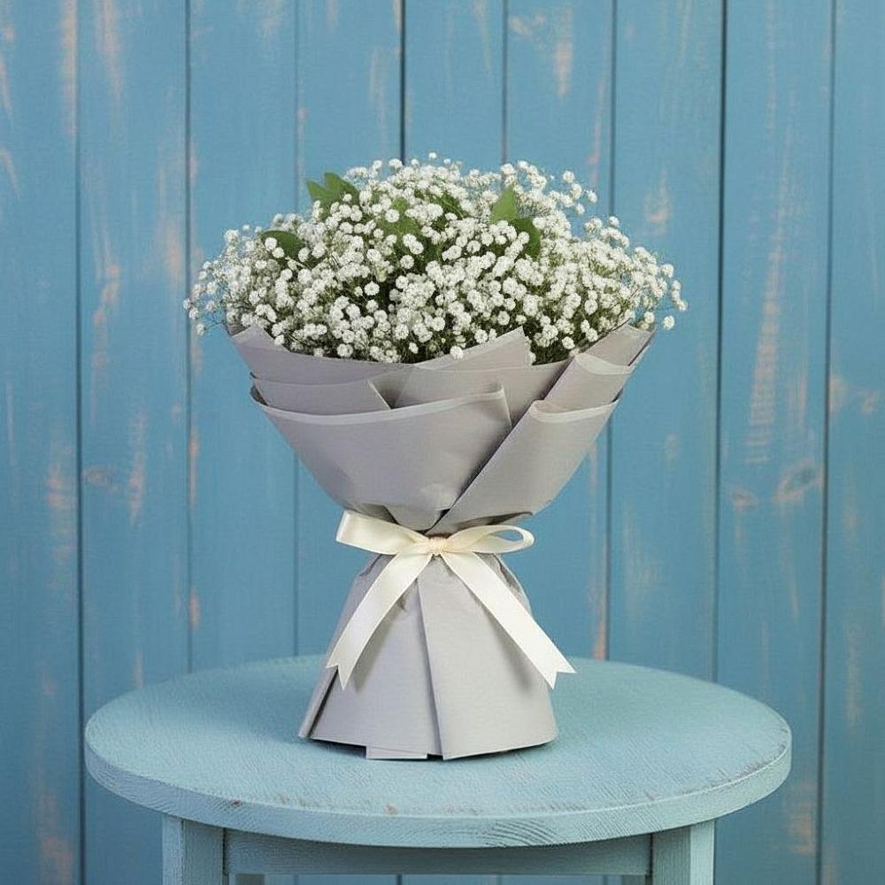 Букет цветов из: Гипсофила в Кагальницкой