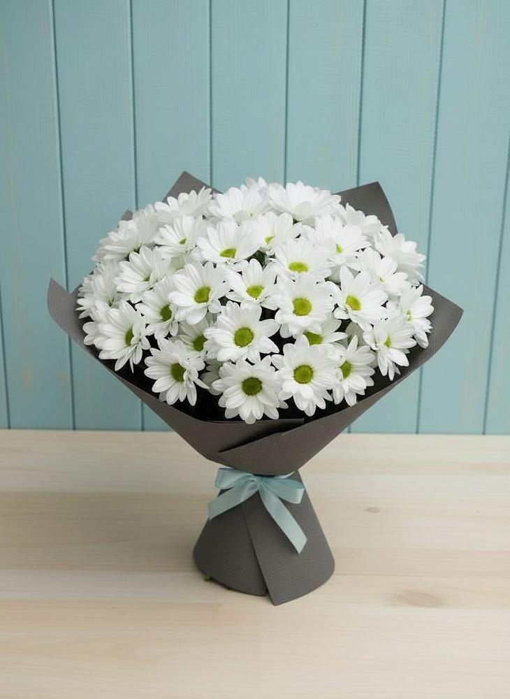 Букет цветов из: Хризантемы в Кагальницкой