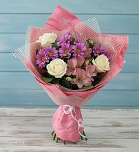 Букет цветов из:  Герберы в Кагальницкой