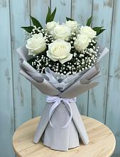 Букет цветов из:  Розы в Кагальницкой