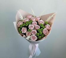 Букет цветов из:  Розы и Хризантемы в Кагальницкой