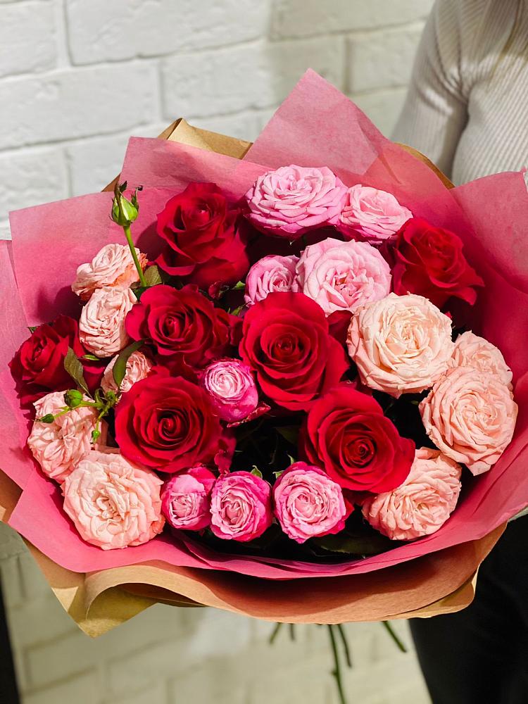 Букет цветов из: Розы в Кагальницкой