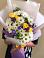 Букет цветов из: Ирисы, Хризантемы и Розы в Кагальницкой