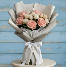 Букет цветов из:  Розы в Кагальницкой