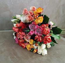Букет цветов из:  Розы в Кагальницкой