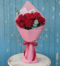 Букет цветов из:  Розы в Кагальницкой