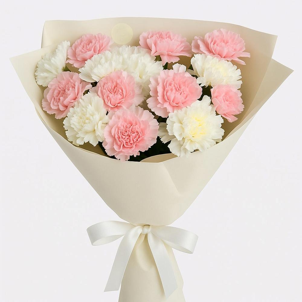 Букет цветов из: Гвоздики в Кагальницкой