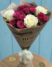 Букет цветов из:  Розы в Кагальницкой