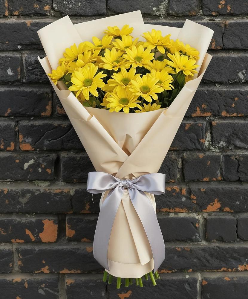 Букет цветов из: Хризантемы в Кагальницкой