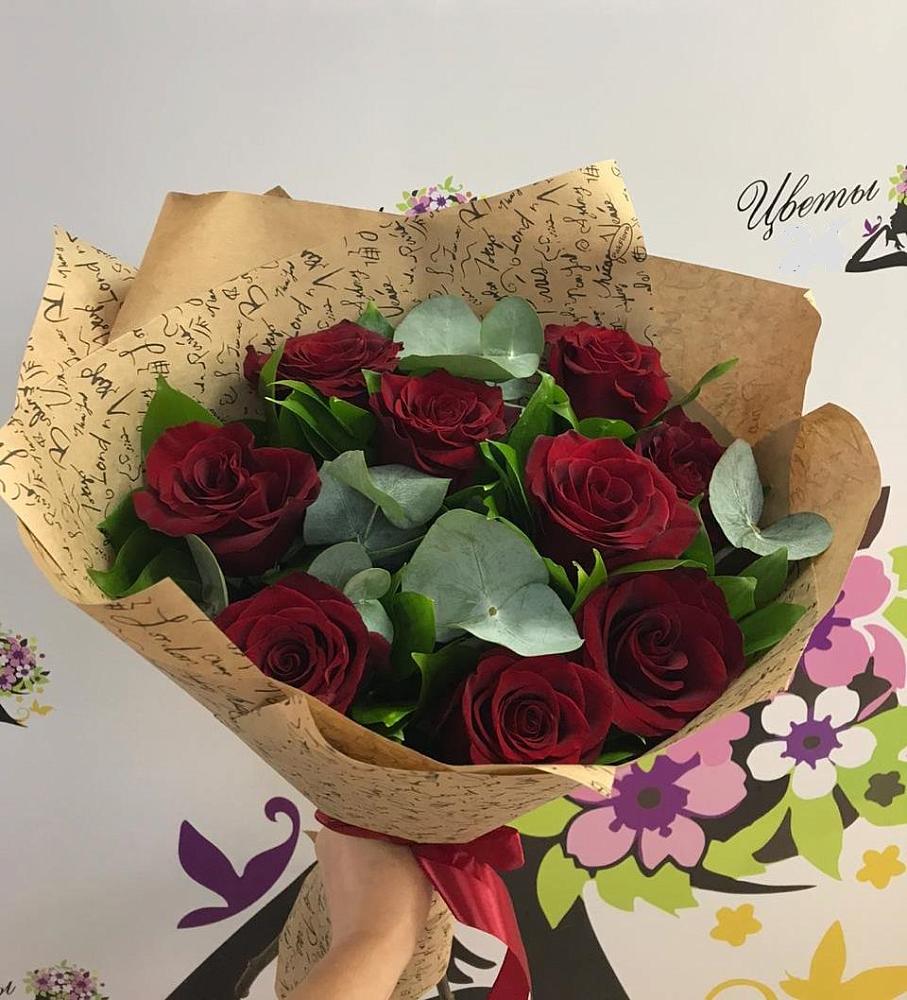Букет цветов из: Розы в Кагальницкой