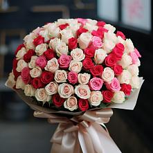 Премиум букет из: Розы в Кагальницкой