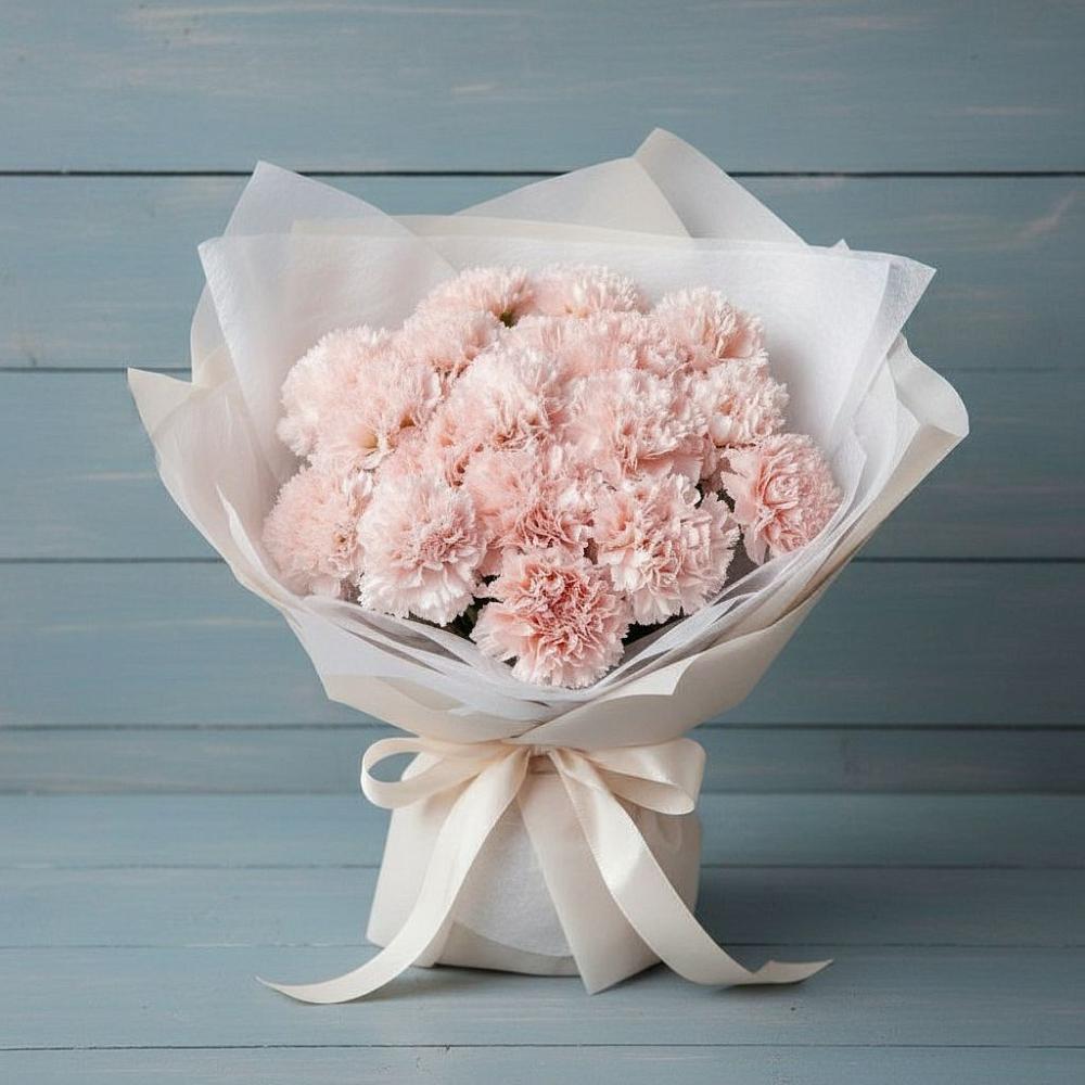 Букет цветов из: Гвоздики в Кагальницкой