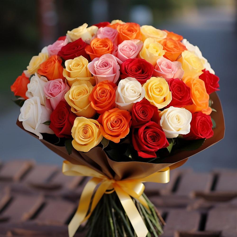 Букет Яркое начало в Кагальницкой