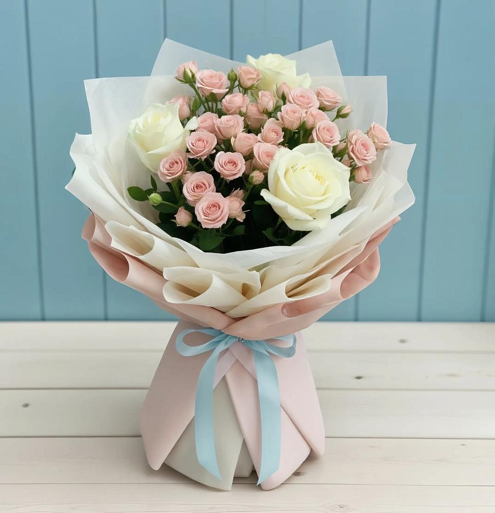 Букет цветов из: Розы в Кагальницкой