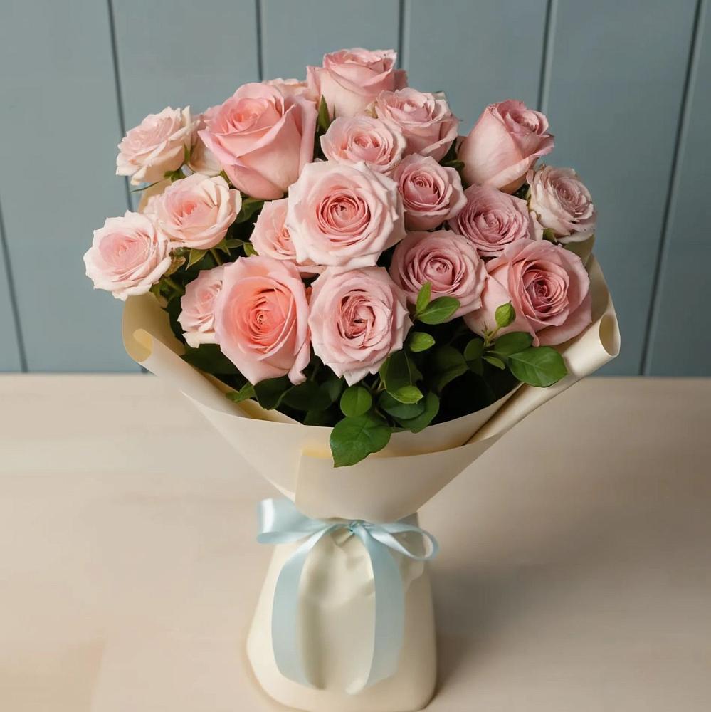 Букет Розовый шарм в Кагальницкой