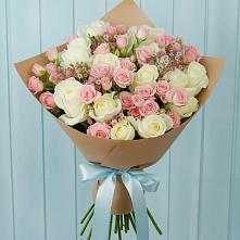 Букет цветов из:  Розы в Кагальницкой